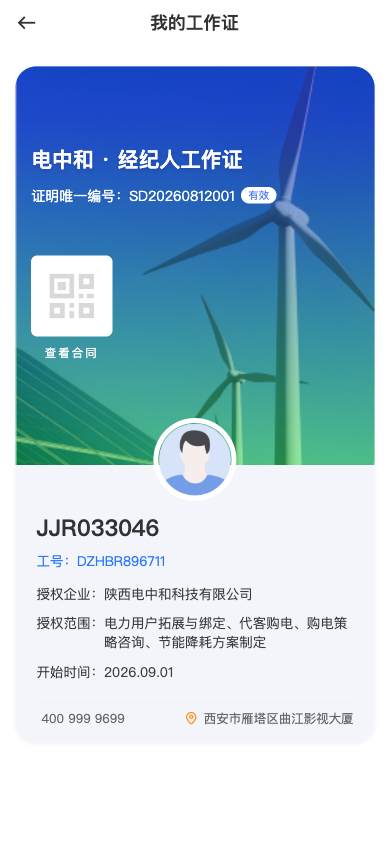 我的工作证